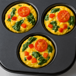 Herzhaftes Rührei mit Gemüse